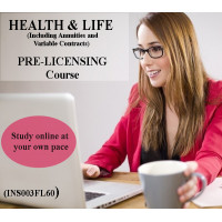 Florida: 60 hr 2-15 Health and Life Insurance Pre-Licensing course (including Annuities and Variable Contracts) INS003FL60