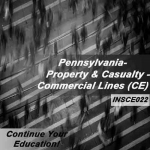 Pennsylvania: 6hr CE - Property and Casualty Insurance - Commercial Lines