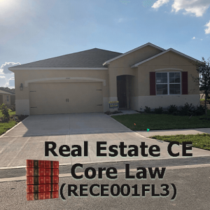  Real Estate CE - Core Law (RECE001FL3j)