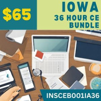  INSCEB001IA36 - Complete Insurance 36hr CE Bundle