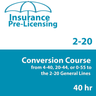 40 hr 2-20 Conversion Course (3 months)