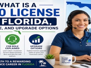 What Is a 4-40 License in Florida? CSR Role, Salary, and Upgrade Options