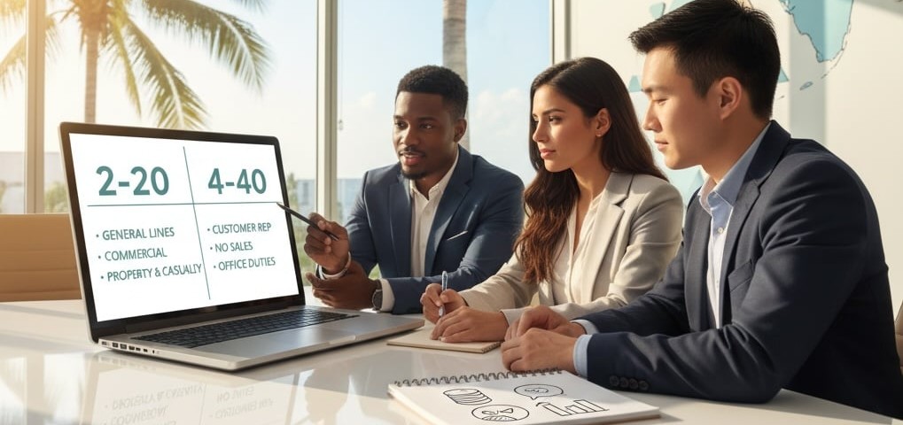 Florida 2-20 vs 4-40: Which License Is Right for Your Insurance Career?