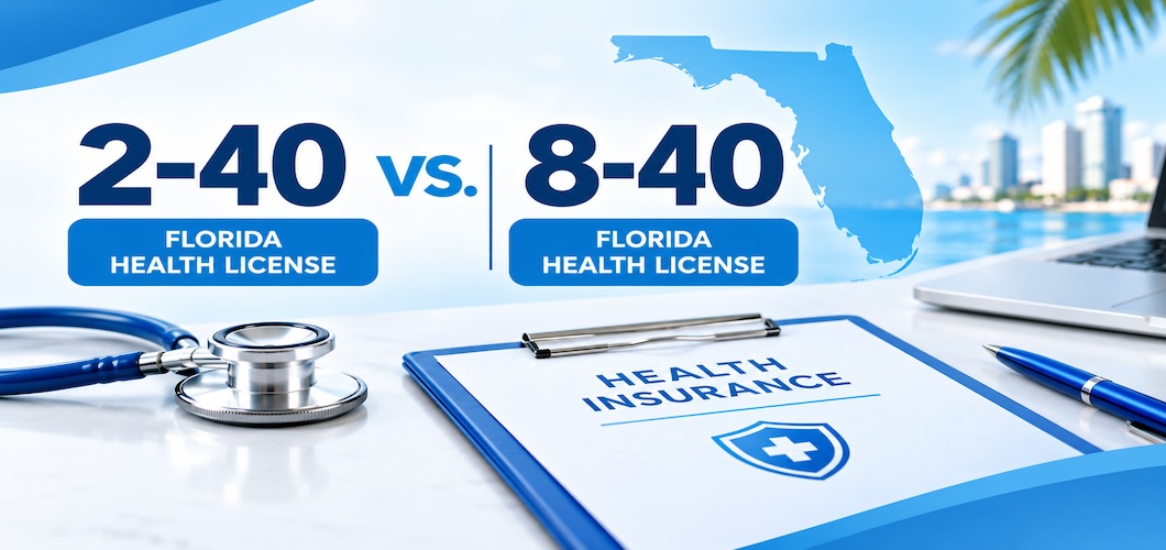 Florida 2-40 vs. 8-40 Insurance License: What's the Difference?