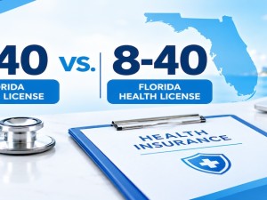Florida 2-40 vs. 8-40 Insurance License: What's the Difference?