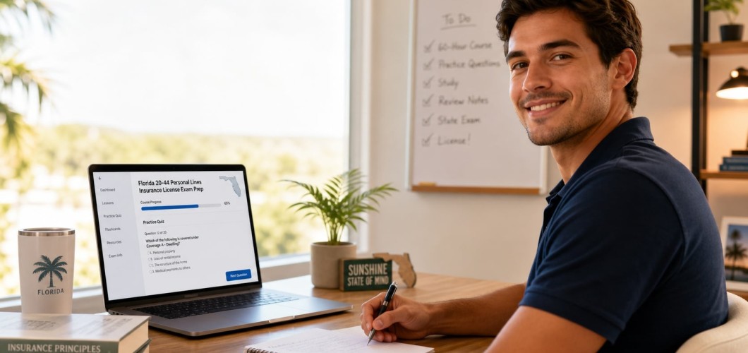 Pass the Florida 20-44 Personal Lines Exam Faster: Why This License Is a Smart First Step