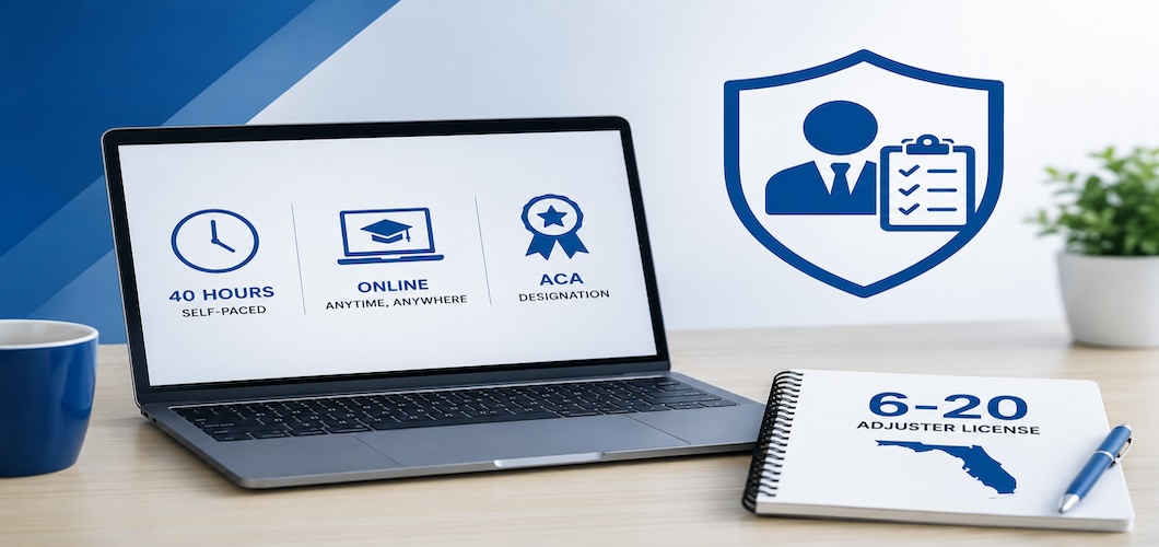 A 40-Hour Self-Paced Path to Your Florida 6-20 Adjuster License