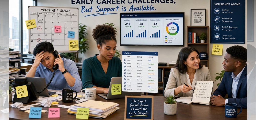 What Are the Biggest Problems New Insurance Agents Face in Their First Year (and How Do You Avoid Them)?