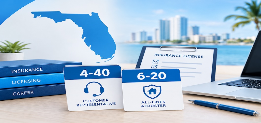 Easiest Insurance License to Get in Florida: 4-40 vs. 6-20