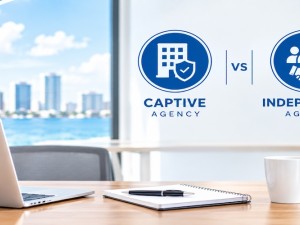 Captive vs. Independent Insurance Agencies: Which Path Should a Newly Licensed Florida 2-20 or 2-15 Agent Choose?