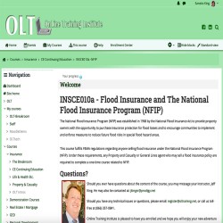 CE Flood Insurance and the National Flood Insurance Program (NFIP) CE Flood Insurance and the National Flood Insurance Program (NFIP)
