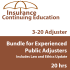 20 hr 2026 CE Bundle for Experienced 3-20 Public Adjusters