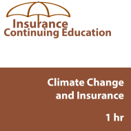 1 hr CE Climate Change and Insurance