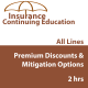 2 hr CE Premium Discounts & Mitigation Options