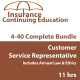 11 hr CE -  Customer Service Representative 4-40 CE Bundle