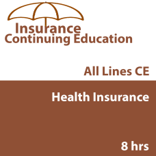 Iowa, Insurance, 8 hr CE - Health Insurance 