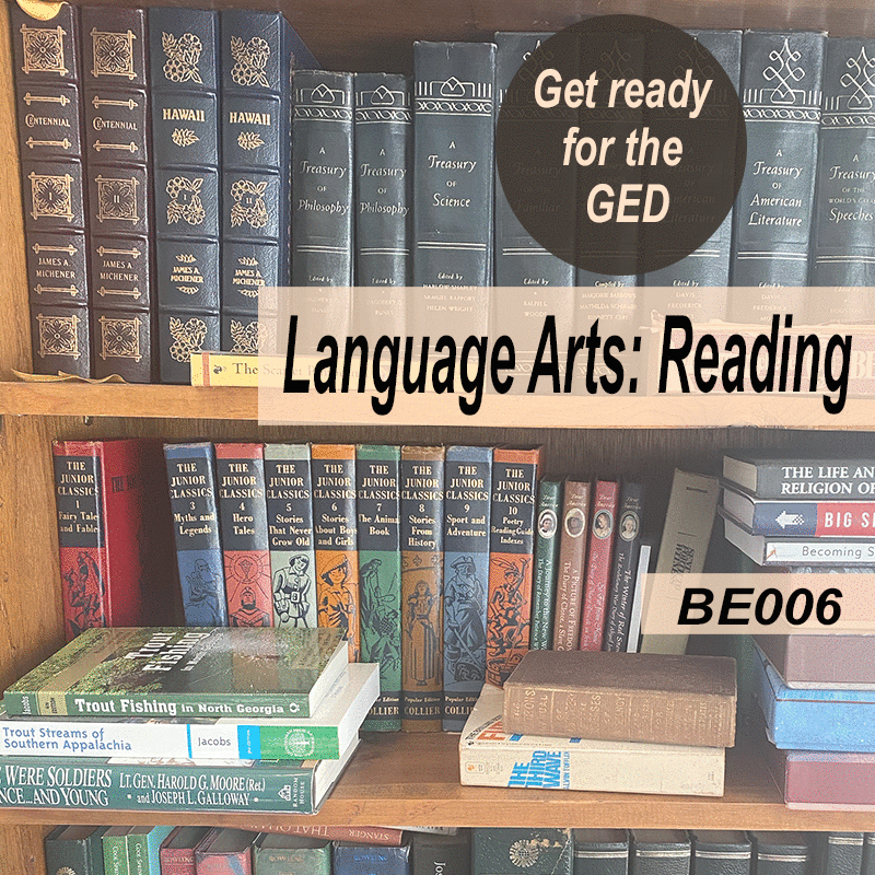Canada GED - Language Arts Reading Canada GED - Language Arts Reading